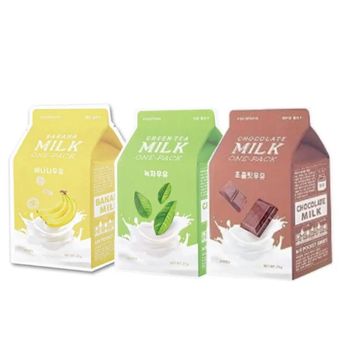 Máscara facial · Milk One Pack (4 types)