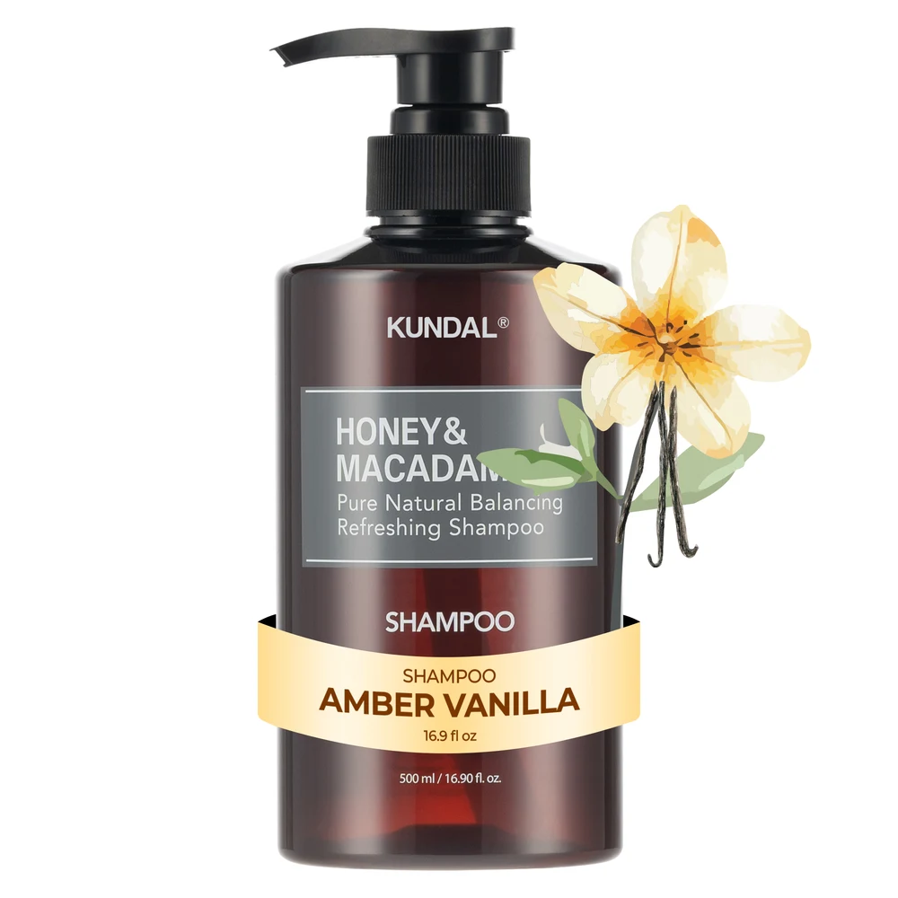 Xampu · Honey & Macadamia Natural 500ml #Amber Vanilla