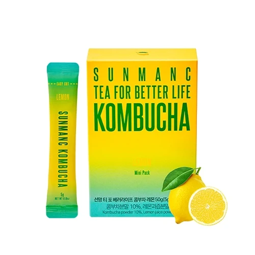 Vitaminas e suplementos · Kombucha Lemon (10 sticks)