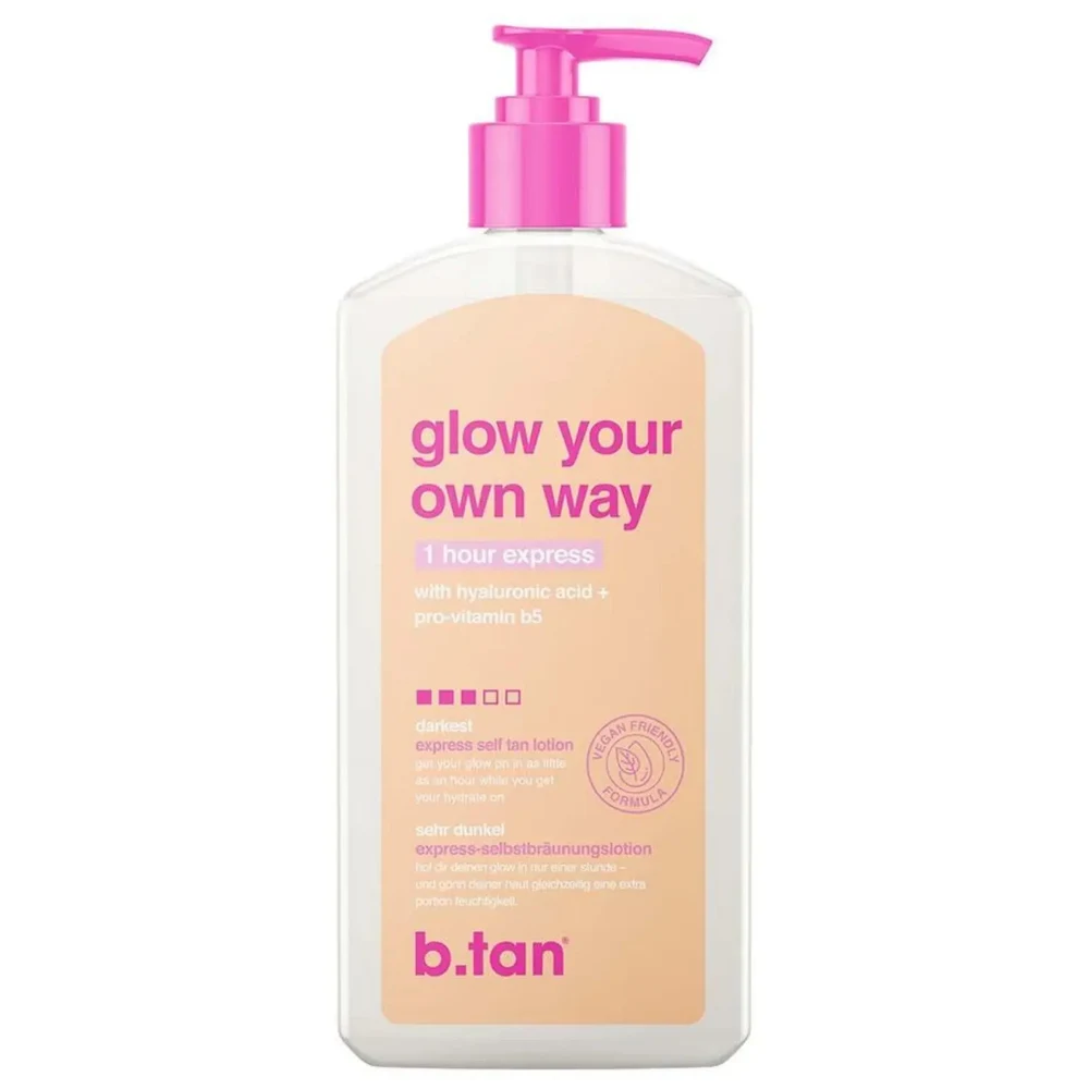 Produto de beleza · Luminosidade Your Own Way Express Self Tan