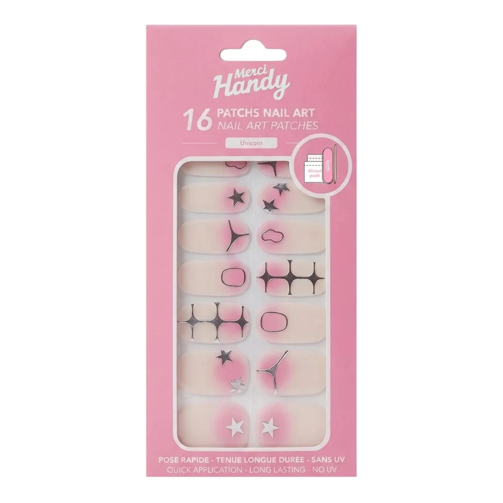 Adesivos de unha em gel · Nail Art Patches Unicorn