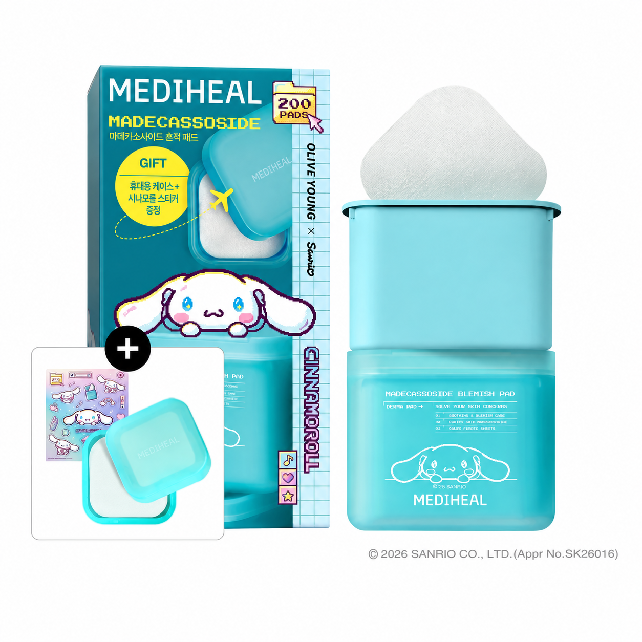 Toner Pad 100 + 100 Pads Double Set